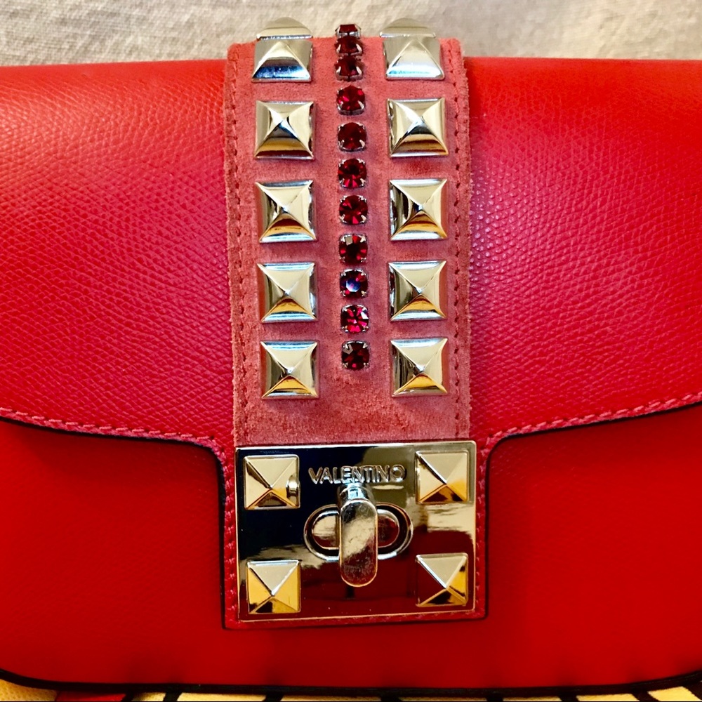🎭TRADED🎭 Mario Valentino Studded Yasmine - Picture 5 of 8